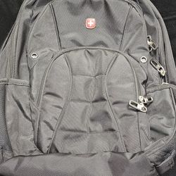 SWISSGEAR Travel Gear 1900 ScanSmart TSA Laptop Backpack - Black