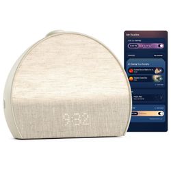 Hatch Restore 3 Sunrise Alarm Clock, Sound Machine, Smart Light (Putty) - White Noise, Screen-Free Sleep Routine