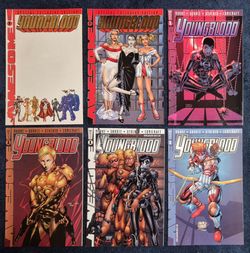 YOUNGBLOOD VOL 3 1998 10 COVER SET + GOLD SILVER BLUE FOIL EDITIONS 1+ PREVIEWS GT INTERACTIVE SPECIALS VF AWESOME