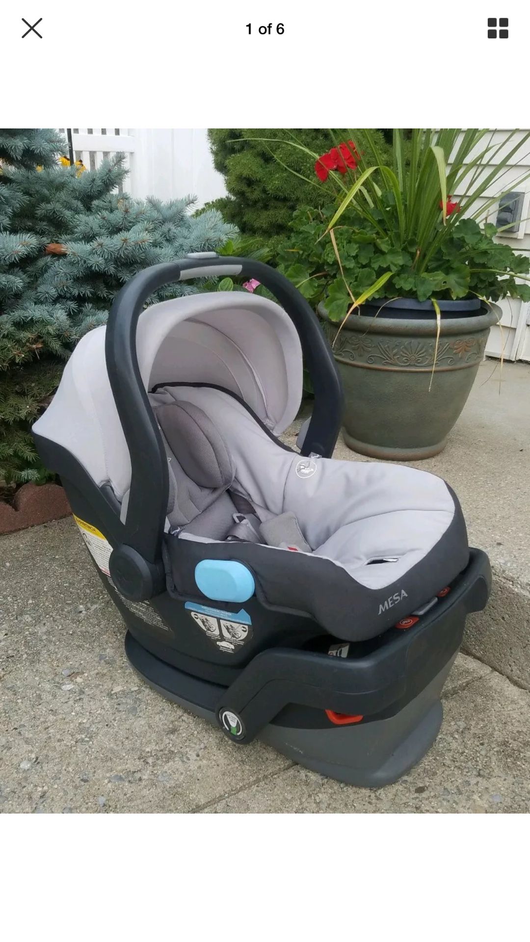 Uppababy car seat