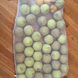 40 Dimple Balls For Softball Machine