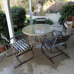 Patio Table And Chairs 