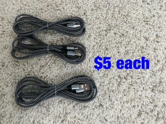 Phone  chargers   -   $5  each