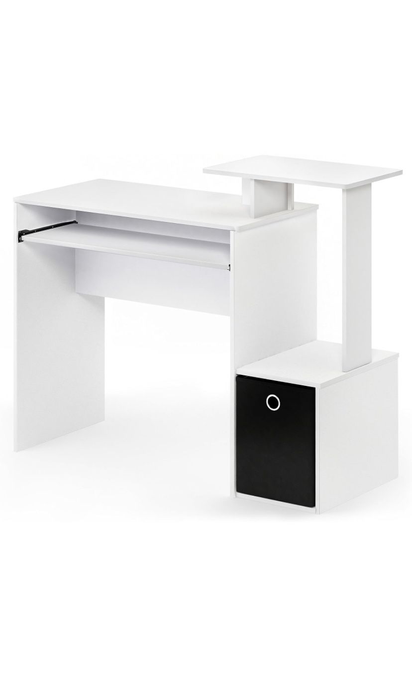 White Office Desk
