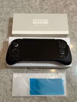 Retroid Pocket 6 12gb RAM / 128gb Storage + Grip / Screen Protector