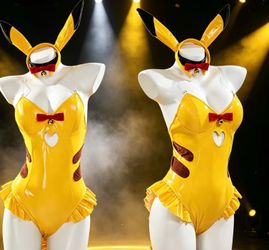 women’s Pikachu costume size XL for Halloween
