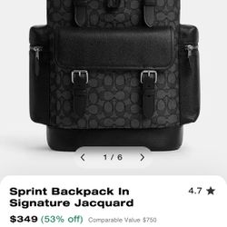 Coach Backpack
