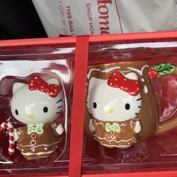 Hello Kitty Mug & Figurine Christmas Set❤️