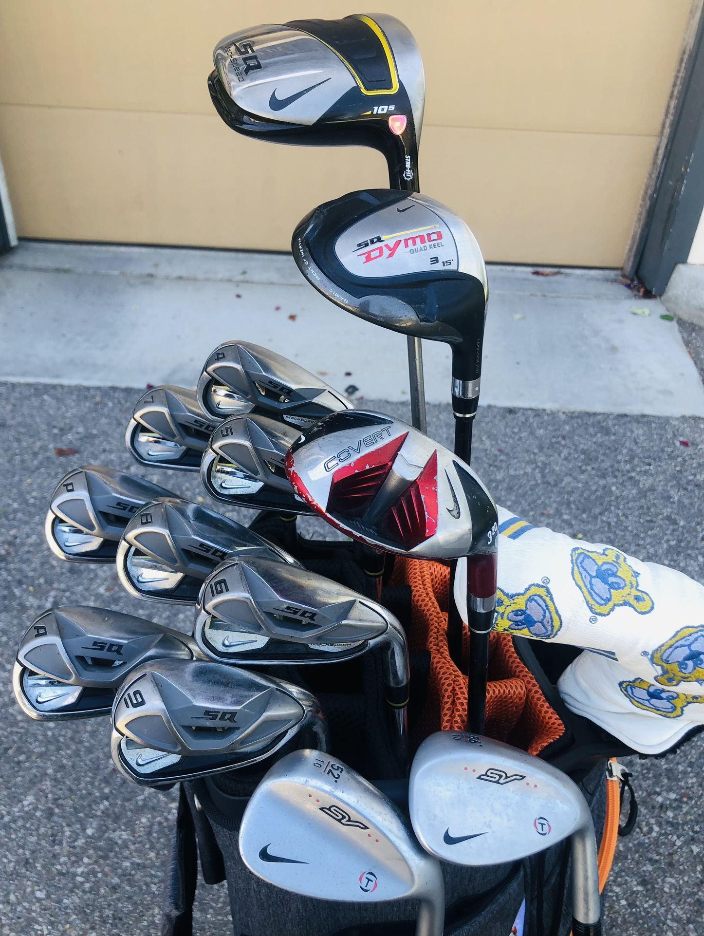 Nike Golf Set Irons 4-PW, AW With Nike Driver