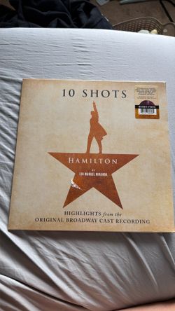 10 shots; Hamilton Vinyl Record
