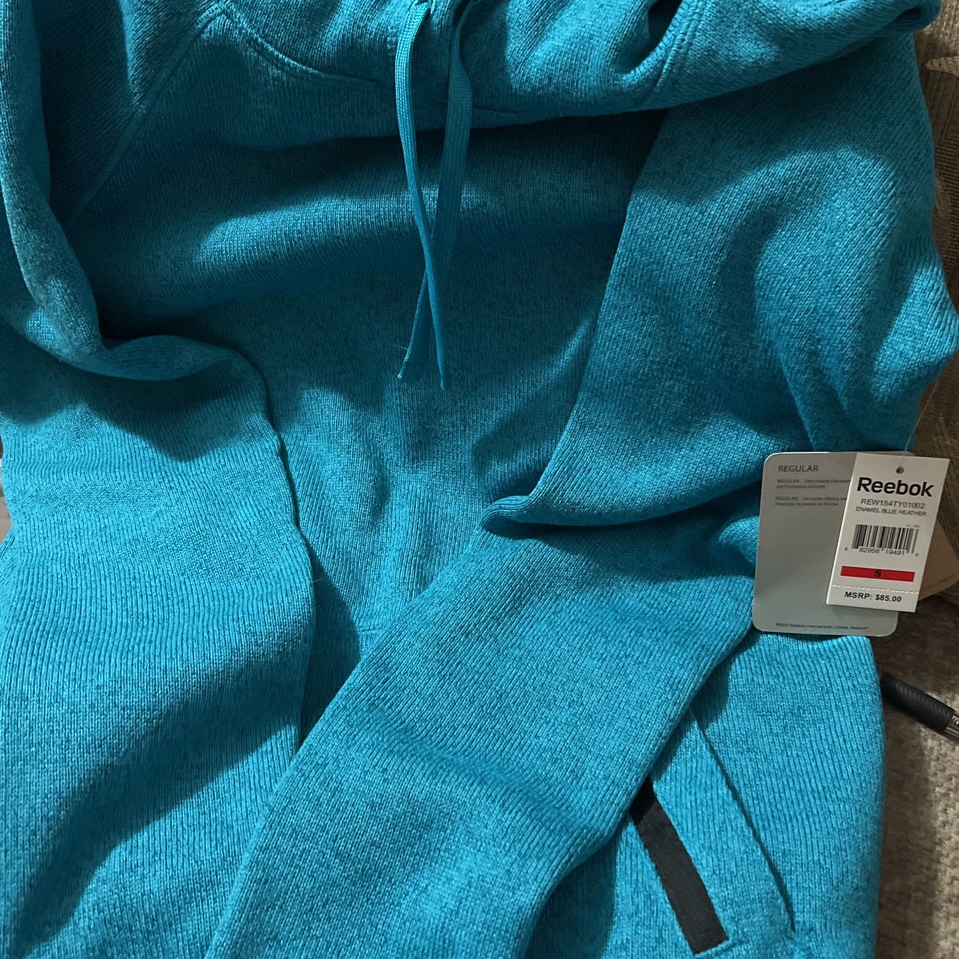 Pretty! New W/tags Reebok Hooded Pull Over