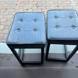 Two Bench Stools