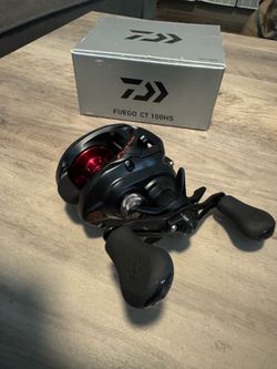 ‼️New Daiwa Fuego CT 100hs Baitcasting fishing reel.