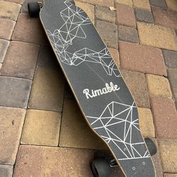 Printable skateboard. Long