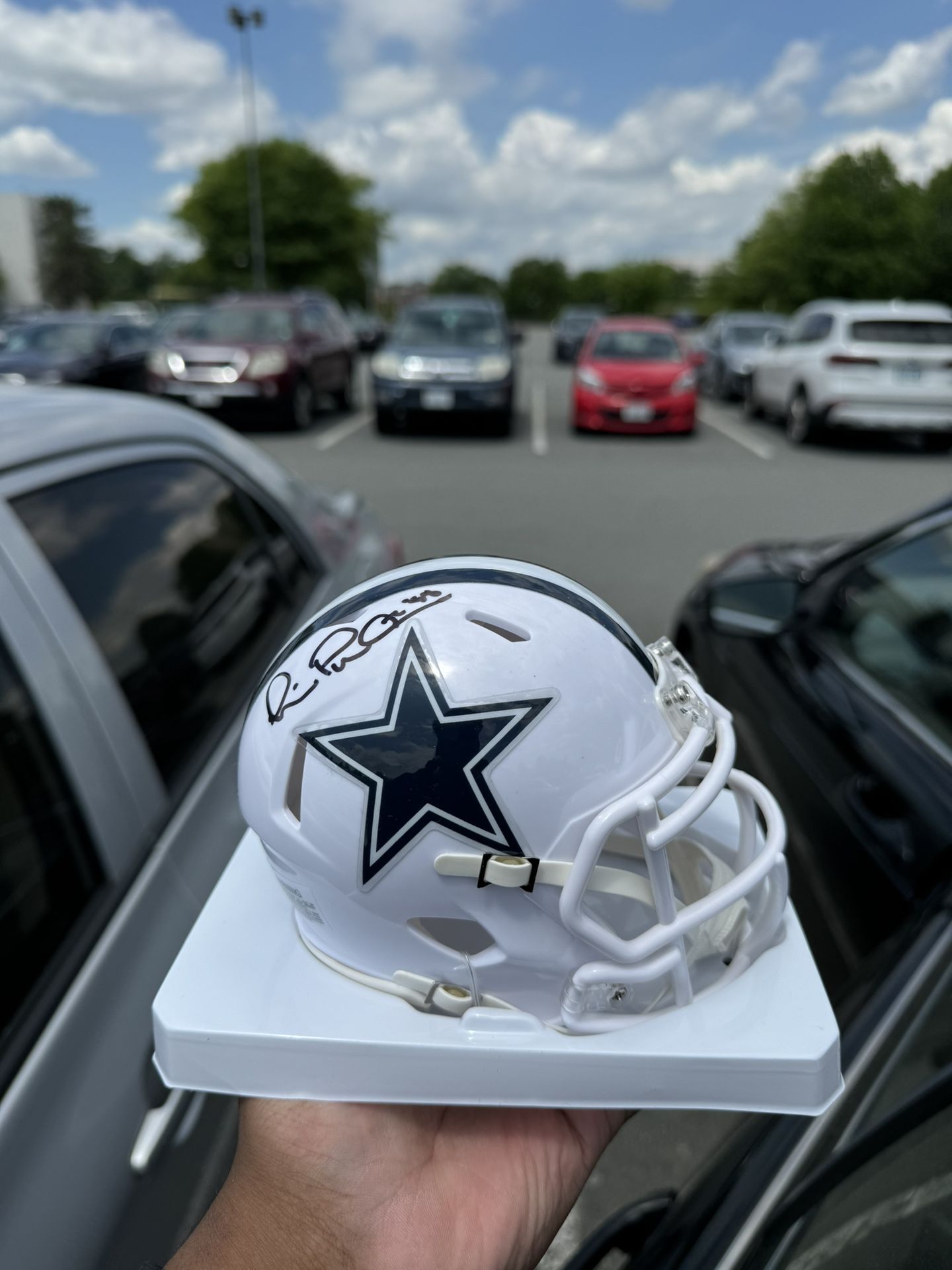 Michael Irvin Signed Mini Dallas Cowboys Helmet $150