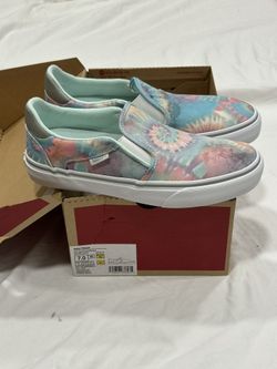Vans, Tie Dye Soothing Sea Asher Deluxe