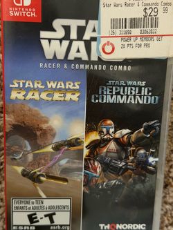 Star Wars Racer & Commando Combo for Nintendo Switch