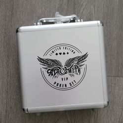 Collectible Limited Edition Aerosmith VIP Poker Set