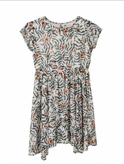 Girl's H&M Butterfly Floral Dress Size 9-10Y