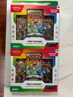 Pokemon First Partner Series 1 Illustration Collection Box