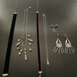 4 Necklaces & 2 Earrings for $5 TOTAL