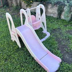 Toddler Toy Slide And Swing