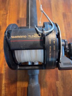 Lamiglas Rod & Shimano TLD 20 Reel