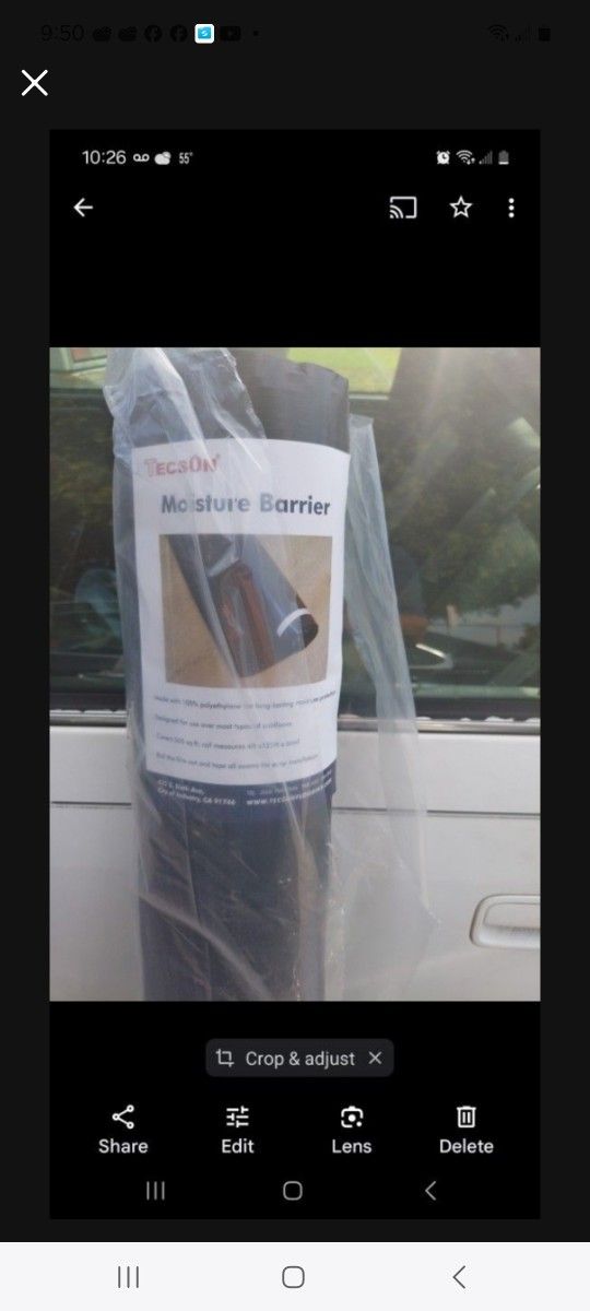 Underlayment  For  Vinyl Planks  1 Mm 500 Sq Ft