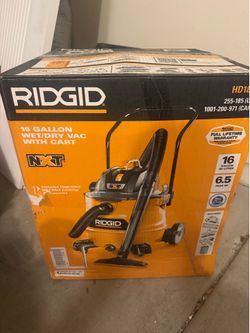 Ridgid vac