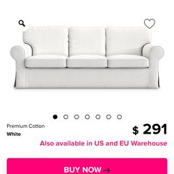 New 3 Seat Couch Slip Cover