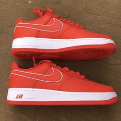 New Nike Air Force 1 Low Picante Red Men’s 9.5