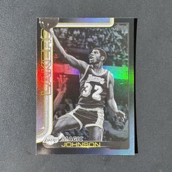 2025 Topps Magic Johnson Black Foil SP