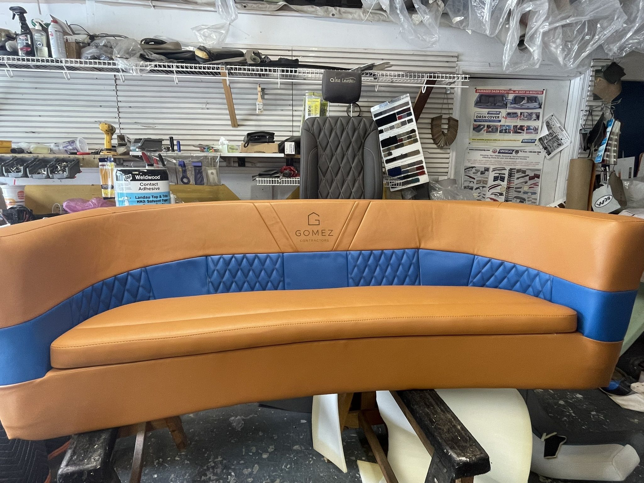 Upholstery Boat Seat