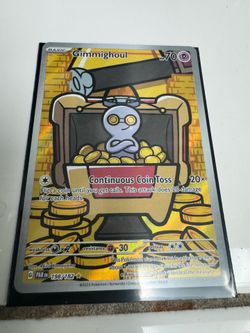 Pokemon Card GIMMIGHOUL 198 full art