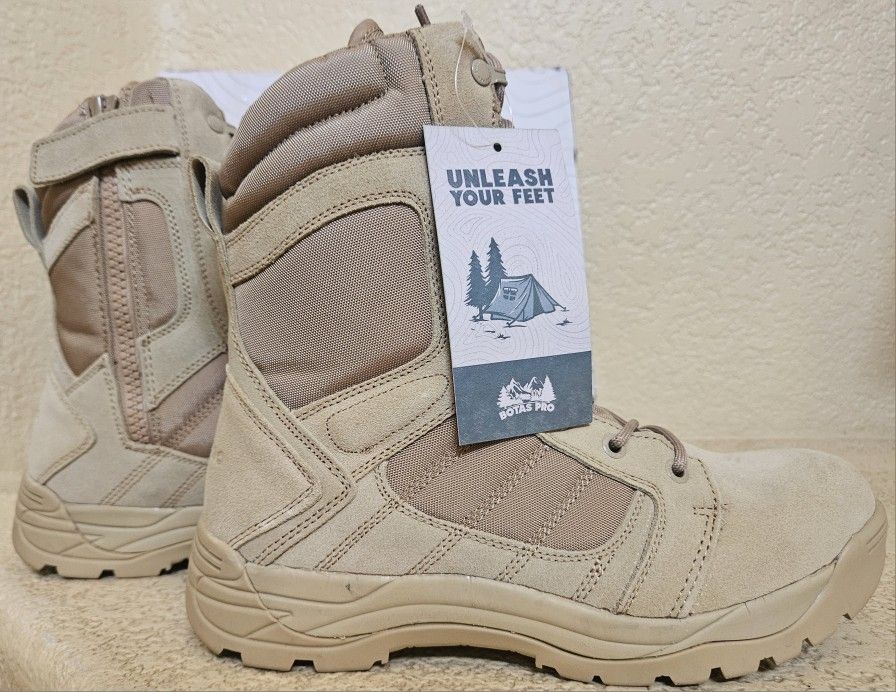 Tactical Boots for Men- Size 10.5