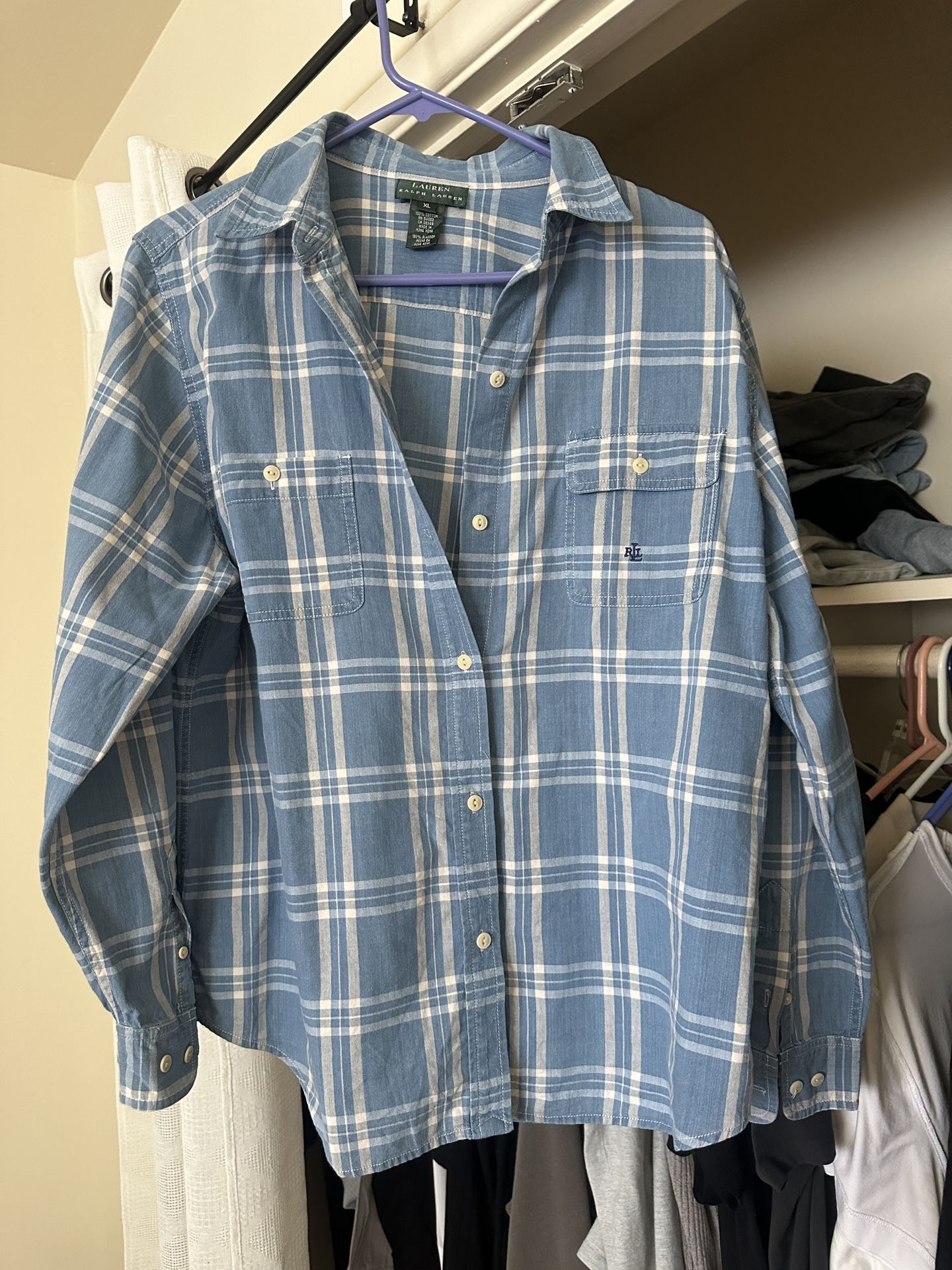Ralph Lauren blue Striped Shirt