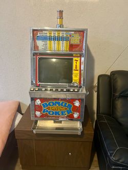 Original Poker Machine Used
