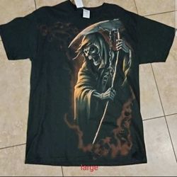 Large Grim Reaper Mens Shirt