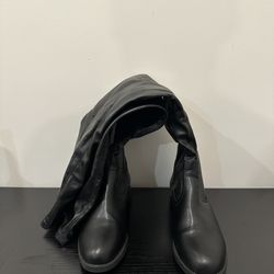 Thigh High Flat Boots