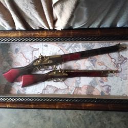 Decorative Shadow Box With Vintage Background 