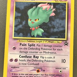 Misdreavus Pokemon Promo Moderately Played