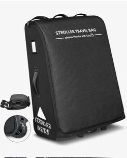RAYMACE Padded Stroller Travel Bag For Airplane With Wheels