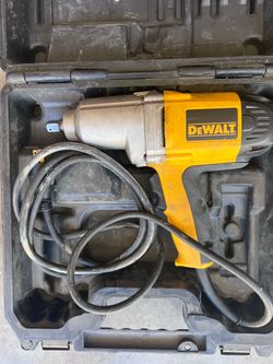 DeWalt Corded Electric Impact Wrench with Case