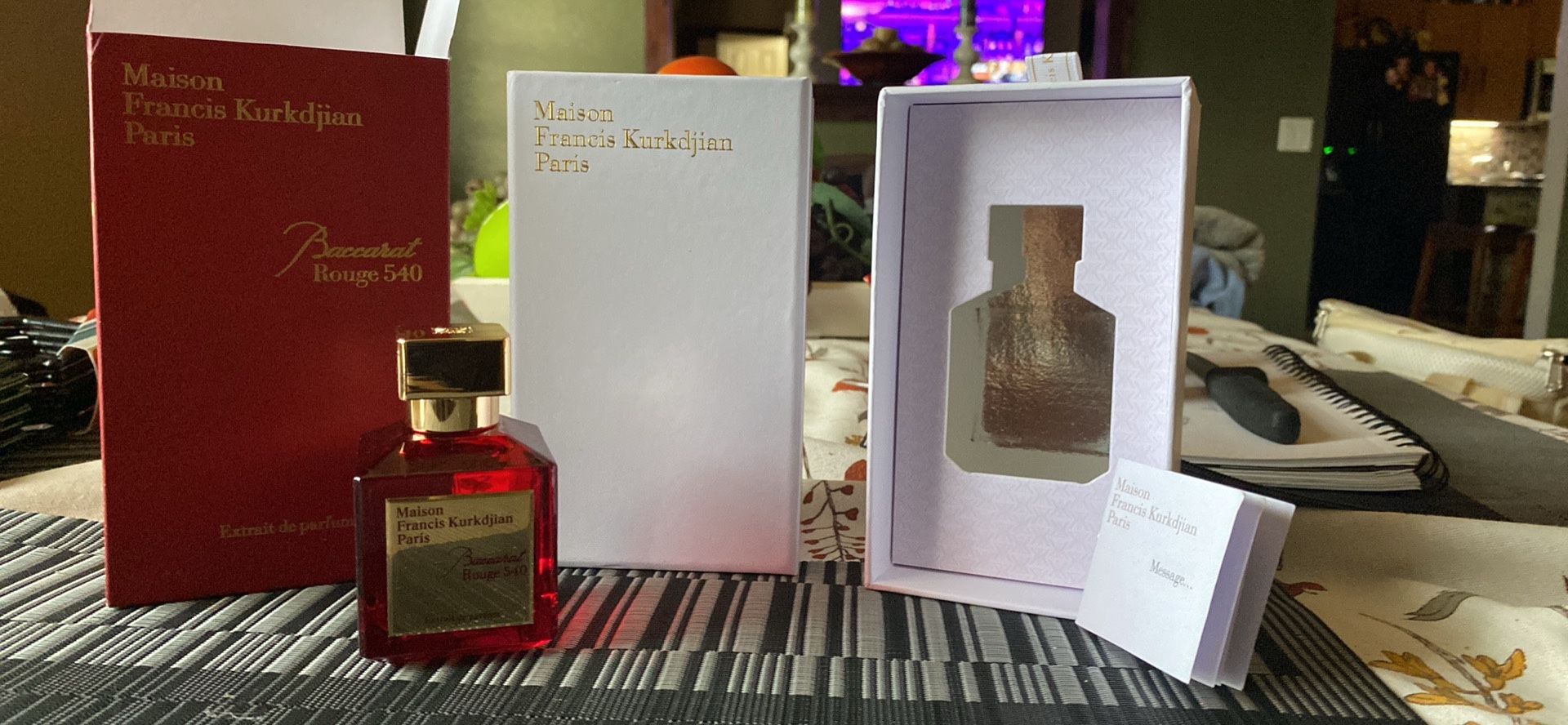 Baccarat rouge 540