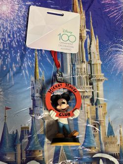 Disney Parks Sketchbook Collection Mickey Mouse Club ornament
