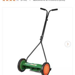 Scott's 16 in. Manual Walk Behind Push Reel Lawn Mower