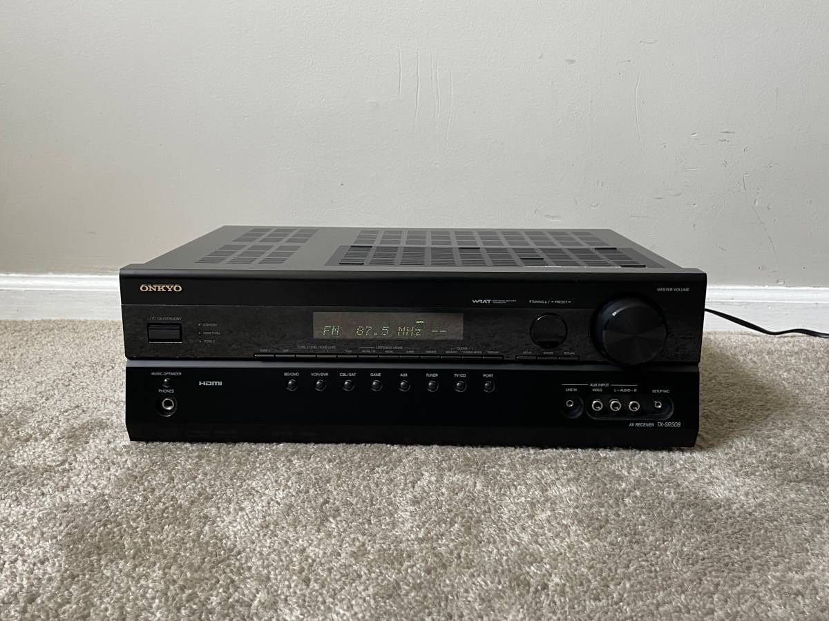 Onkyo TX-SR508 7.1 HDMI Home Theater Surround Receiver