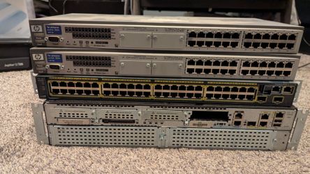 Cisco and HP Networking Gear -OBO