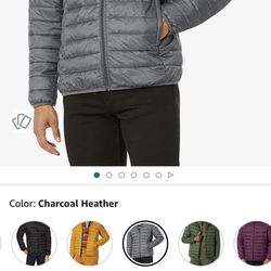 Men's Packable Lightweight Water-Resistant Puffer Jacket