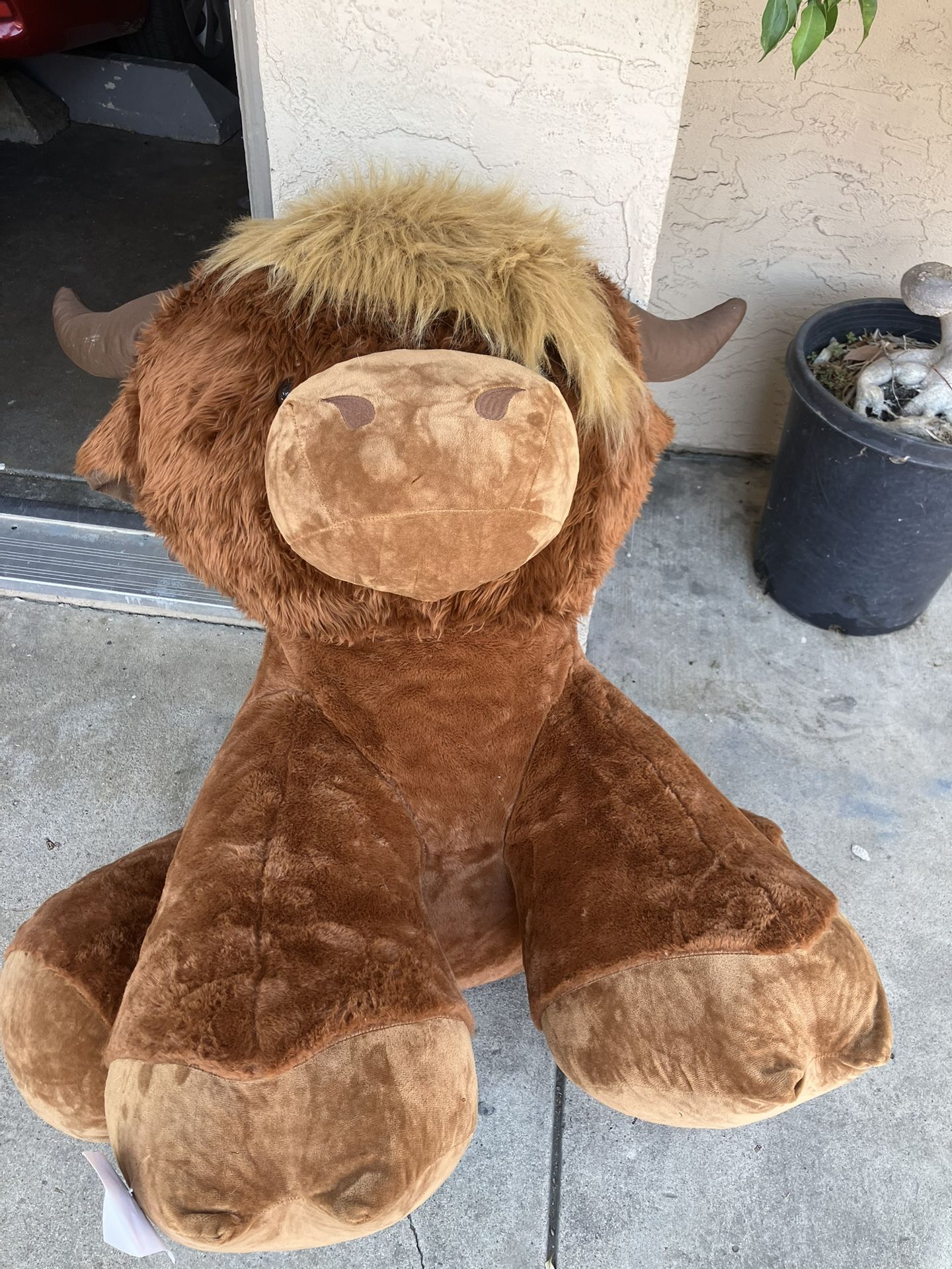 Giant Bull Stuffed Animal